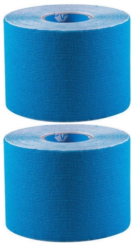 2 stk. Kinesio tape - SportDoc Kinesiology tape - Kinesiotape i blå
